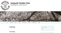 Desktop Screenshot of issaquahgardenclub.org